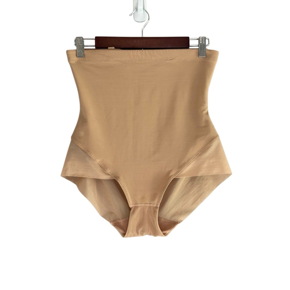 Honeylove SuperPower High Waist Brief Compression Shapewear Nude Slimming Large